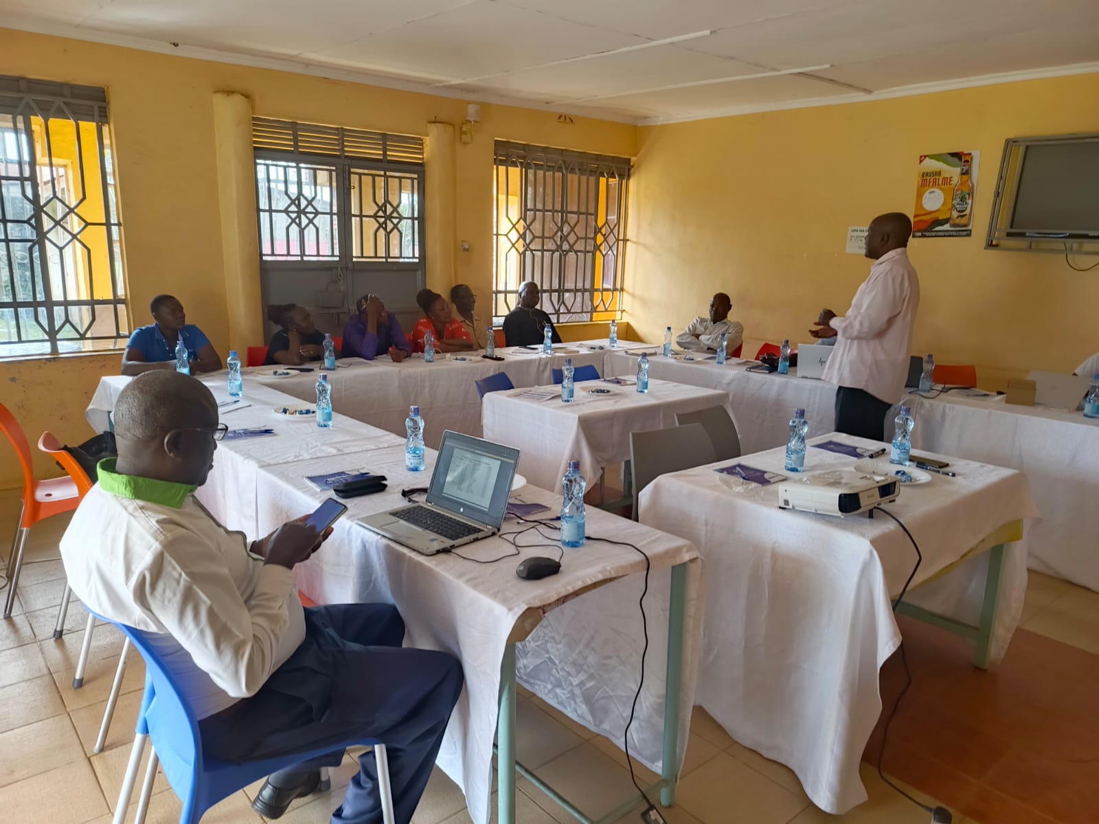 Capacity building and equipment handover for a water utility