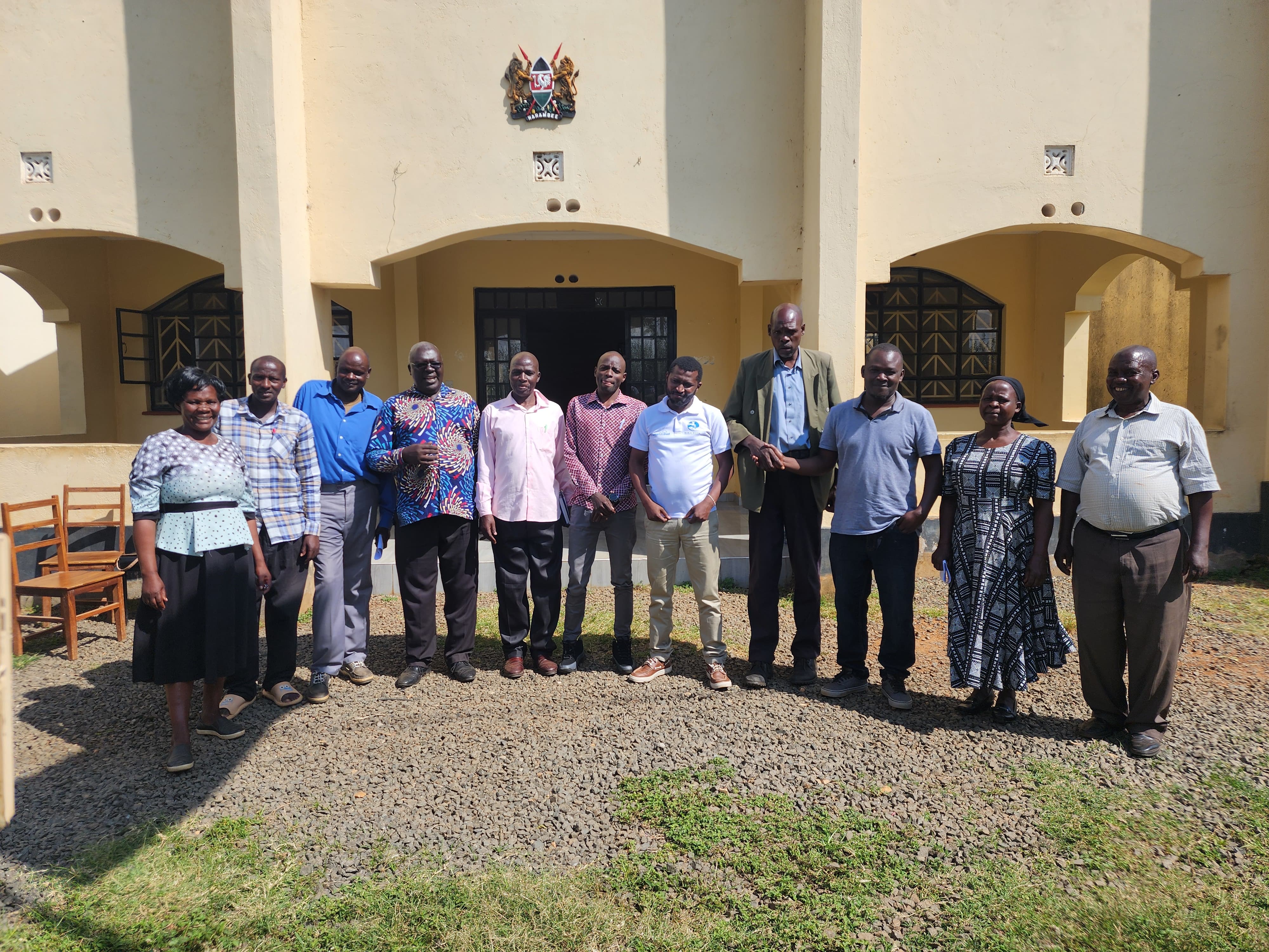 Staff training session as part of the Water Sector Impact Program